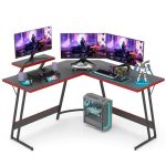 51 Inch L-Shaped Gaming Desk Computer Corner Desk