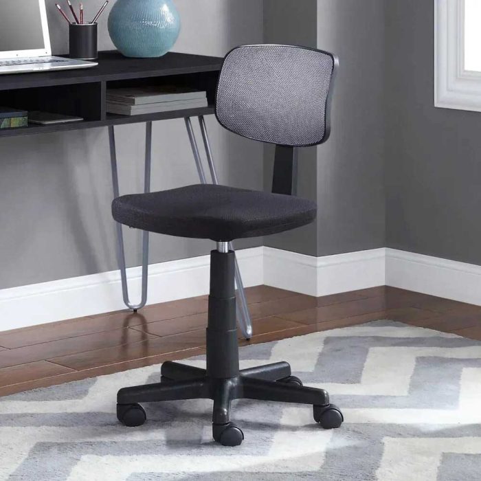 Mesh Task Chair with Plush Padded Seat